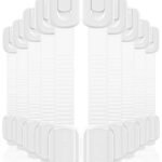 10 Pack Cabinet Locks Baby Proofing, Child Proof Cabinet Locks with 3M Adhesive - Easy Installation with Adjustable Straps, Multi-Purpose Child Safety Latches for Drawers Fridge Trash Cans Toilets