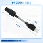 Club Car Handheld Adapter Cable 1307 Fit for Curtis Speed Code Programmer 1311/1313, 4-Pin Diagnostic Cable Adapter, Replaces OEM# 102251501 - Image 5