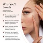 Kitsch Dermaplane Razor for Women Face – Face Razors for Women & Men, Eye Brow Razors & Face Shaver – Exfoliating Facial Razor & Dermaplaner as Skin Care Tool for Smoother Skin - Terracotta, 12 pcs - Image 3