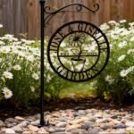 Custom Metal Garden Sign, Personalized Metal Home Sign, Garden Name Signs for Outside Personalized Butterfly with Name, Flower Mother Day Grandma Sister Gifts - Image 3