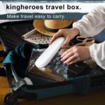 Electric Toothbrush Set, Comes with 8 Brush Heads & Travel Case,4 Modes with 2 Minutes Built in Smart Timer, One Charge for 60 Days, 42000 VPM Motor (Black) - Image 3