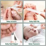 Baby Healthcare and Grooming Kit for Newborn Kids, 24PCS Upgraded Safety Baby Care Kit, Newborn Nursery Health Care Set, Baby Care Product (Grey White) - Image 3