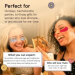 grace & stella Under Eye Patches (12 pairs) Eye Masks for Puffy Eyes and Dark Circles - Gifts for Her, Bridesmaids, Birthdays, Bachelorette Party, Self Care Gifts for Women - Vegan Cruelty-Free - Image 3