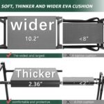 FLINTER Garden Kneeler and Seat, 10.2" Wider Heavy Duty Thick Gardening Bench for Kneeling and Seat - Multifunctional Kneeler Bench, Gardening Gifts for Women, Seniors Grandparents, Black - Image 3