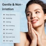 VGO Skin Care Set, Anti-Aging Moisturizing Repairing Soothing Snail Mucin Facial Skin Care Routine Kit for Dry Sensitive Dull Skin, 13.58 Fl Oz - Image 4