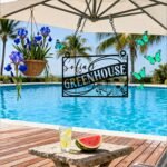 Personalized Greenhouse Sign, Custom Metal Garden Plaque with Family Name, Rustic Outdoor Wall Art for Garden Decor, Unique Mother's Day & Gardener Gift for Yard and Patio - Image 3