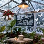 Personalized Greenhouse Sign, Custom Metal Garden Plaque with Family Name, Rustic Outdoor Wall Art for Garden Decor, Unique Mother's Day & Gardener Gift for Yard and Patio - Image 5