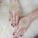 Henna Tattoo Stencils Kit, 18Temporary Tattoo Stenci Indian Mehndi Designs for Hands, Traditional Body Art - Image 5