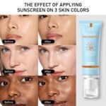 VGO Clear Face Sunscreen SPF 50, Hydrating Sun Essence Leaves No Sticky Feeling Travel Size Sunscreen Against UVA and UVB Rays 50ml / 1.7oz - Image 3