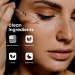 Natural Outcome Face Serum Set Hydrating Hyaluronic Acid and Vitamin C Face - Pack of Two Anti Aging Facial Serum Kit 1 oz Each, Vegan, Cruelty Free & Fragrance Free - Image 3