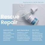 Natural Outcome Face Serum Set Hydrating Hyaluronic Acid and Vitamin C Face - Pack of Two Anti Aging Facial Serum Kit 1 oz Each, Vegan, Cruelty Free & Fragrance Free - Image 5