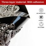 Henna Stencils 9 Sheet Henna Tattoo Kit, Reusable Henna Stickers for Hand Forearm Indian Arabian Self Adhesive Tattoo Templates - Image 5