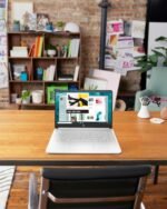 HP 14 Laptop, Intel Celeron N4020, 4 GB RAM, 64 GB Storage, 14-inch Micro-edge HD Display, Windows 11 Home, Thin & Portable, 4K Graphics, One Year of Microsoft 365 (14-dq0040nr, Snowflake White) - Image 4