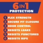 Hefty Ultra Strong Tall Kitchen Trash Bags, Lavender & Sweet Vanilla Scent, 13 Gallon, 80 Count - Image 3