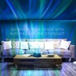 Northern Galaxy Light Aurora Projector with 33 Light Effects, LED Star Projector for Bedroom Nebula Lamp, Remote Control, White Noises, Bluetooth Speaker for Parties - Image 4