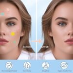 Pimple Patches for Face, Hydrocolloid Acne Patches, Cute Star Zit Covers, Colorful Spot Stickers with Tea Tree, Salicylic Acid & Cica Oil| 3 Sizes (10mm, 12mm & 14mm) |200 Count - Image 4