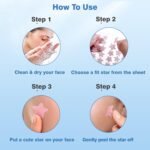Pimple Patches for Face, Hydrocolloid Acne Patches, Cute Star Zit Covers, Colorful Spot Stickers with Tea Tree, Salicylic Acid & Cica Oil| 3 Sizes (10mm, 12mm & 14mm) |200 Count - Image 6