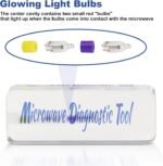 4750 Microwave Leakage Detector Tool (Square) - Instantly Test Home & Commercial Microwave Oven Safety with Visual Light Indicator - Image 3