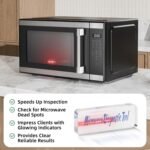 4750 Microwave Leakage Detector Tool (Square) - Instantly Test Home & Commercial Microwave Oven Safety with Visual Light Indicator - Image 7