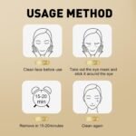 CHMI Under Eye Patches (50 Pairs) - 24K Gold Eye Patches for Puffy Eyes, Dark Circles, EyeBags and Wrinkles, Collagen Skin Care Products, Beauty & Personal Care - Image 7