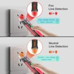 Voice Broadcast Voltage Tester,Non Contact Voltage Tester,12V-1000V/48V-1000V Dual Range,Electrical Tester,Integrated LED Flashlight and red Indicator Light - Image 3