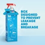 Windex Glass and Window Cleaner Spray Bottle, Packaging Designed to Prevent Leakage and Breaking, Surface Cleaning Spray, Original Blue Scent, 23 Fl Oz - Image 3