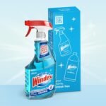 Windex Glass and Window Cleaner Spray Bottle, Packaging Designed to Prevent Leakage and Breaking, Surface Cleaning Spray, Original Blue Scent, 23 Fl Oz - Image 4