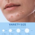 Pimple Patches for Face, 4 Size 300 Counts Acne Patches, Hydrocolloid Patches for Covering Zits and Blemishes, Spot Stickers with Salicylic Acid, Tea Tree Oil & Calendula Oil - Image 3
