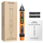 Proster Non Contact Voltage Tester Pen - Adjustable Sensitivity AC Voltage Detector, Electric Volt Pen Tester Pen 12-1000V/48-1000V, Contactless Voltage Detector - Image 6