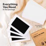 4-Pack Inkless Baby Hand and Footprint Kit - Mess Free Ink Pad for Newborn Keepsake, Dog Nose & Paw Print Kit, Clean Touch Ink Pad for Baby Hand & Footprints, Ideal New Mom Gifts (Jet Black) - Image 3