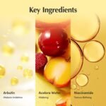 EQQUALBERRY Vitamin Illuminating Serum | Niacinamide 4% + Brightening Vitamin C Face Serum with Hyaluronic Acid & Vitamin E | Dark Spot, Uneven Tone Care | Korean Skincare, 1.01 fl.oz - Image 6