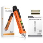 Neoteck Non-Contact AC Voltage Tester Pen, AC 12-1000V, LED Flashlight, Buzzer Alarm for Live/Null Wire Judgment - Image 6