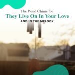 The Wind Chime CO Memorial Wind Chimes, Sympathy Wind Chimes Gift for The Loss of A Loved one, Home Decor Outdoor Garden, Soothing Melodic Tones with Mute Option. - Image 4