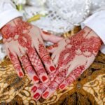 Henna Tattoo Stencils Kit, 18 Sheets Self-Adhesive Templates, Indian Mehndi Designs for Hands, Traditional Body Art - Image 4