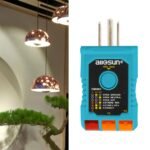 allsun GFCI Electrical Outlet Receptacle Tester,Circuit Tester,GFCI Detect Faulty Wiring Status Socket Checker,Standard 95-125 VAC, 3-Wire Light Improper Wiring Indicator(EM9805) - Image 5