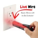 Mr. Pen Voltage Tester, Non Contact AC Voltage Detector, Electric Tester Pen, Red & Black - Image 4