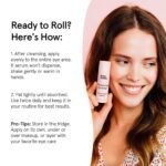 grace & stella Under Eye Brightener with Rose Quartz Rollerball - Hyaluronic Acid, Centella Asiatica & Caffeine Under Eye Serum for Dark Circles & Puffiness - Gifts for Women, Vegan (15ml / 0.51floz) - Image 8