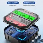 Outlet Tester Electrical GFCI Receptacle Detector, 90-250V Ground Fault Receptacle Tester & Circuit Analyzer, Circuit Polarity Voltage Detector, Plug Tester Breaker Finder (HT107B) - Image 5