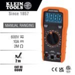 Klein Tools Digital Multimeter (MM325) and GFCI Outlet Tester (RT250) - Image 3
