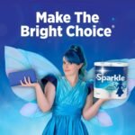 Sparkle Pick-A-Size Paper Towels, Spirited Print Design, 6 Double Rolls (660 Sheets Total) - Strong 2-Ply Towels for Kitchen Cleanup and Everyday Messes - Image 3