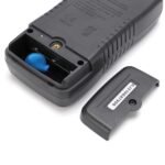 BM500A Digital Insulation Resistance Tester, 250V/500V/1000V Megohmmeter with LCD Display, 0.001-1999MΩ Range, ABS Material, with Test Clips and Stand - Image 3