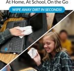 iCloth Large Screen Cleaning Wipes for Electronics, Lint-Free and Streak-Free, Fast-Drying, Removes Dust, Fingerprints, and Smudges (100 Wipes) - Image 5