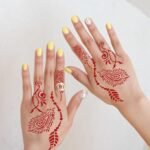 24 Sheets Henna Tattoo Stencils Kit for Hand, Indian Arabian Temporary Tattoo Template Mehndi Stencil Stickers - Image 3