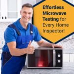 Microwave Tester | The Best Home Inspector Tool To Quickly & Easily Test For Microwave Leaks, Hot/Cold Spots, or Other Issues. It Lights Up Like Magic! - Image 4