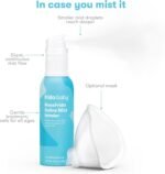 Frida Baby NoseFrida Saline Mist Nasal Inhaler, Decongestant Spray for Congestion & Allergy Relief for Babies + Kids, Nasal Saline Spray, Soothes Stuffy Nose & Sore Throat, Includes Mask - Image 4