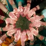 12 Sheets Henna Tattoo Stickers, Waterproof Red Ink Henna hands Tattoo ，Mehndi Fake Tattoos for Women Girls - Image 3