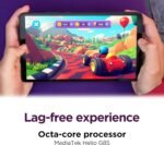 Lenovo Tab One - Lightweight Tablet - up to 12.5 Hours of YouTube Streaming - 8.7" HD Display - 4 GB Memory - 64 GB Storage - MediaTek Helio G85 - Includes Folio Case - Image 4