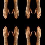 Henna Tattoo Stencil Kit,12 Sheets Stickers for Henna Tattoo Hand Forearm Glitter Airbrush DIY Tattooing Template, Large Indian Temporary Tattoo Stickers - Image 3