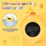 Baby Bath Thermometer Duck Toy - Floating Digital Water Temperature Monitor with LED Display & Color Alerts for Infants Newborns, Cute Bathtub Sensor & Safe Bath Time Essential - Image 3