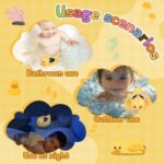 Baby Bath Thermometer Duck Toy - Floating Digital Water Temperature Monitor with LED Display & Color Alerts for Infants Newborns, Cute Bathtub Sensor & Safe Bath Time Essential - Image 6